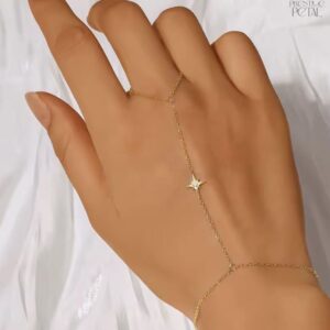 دستبند انگشتی طرح ستاره